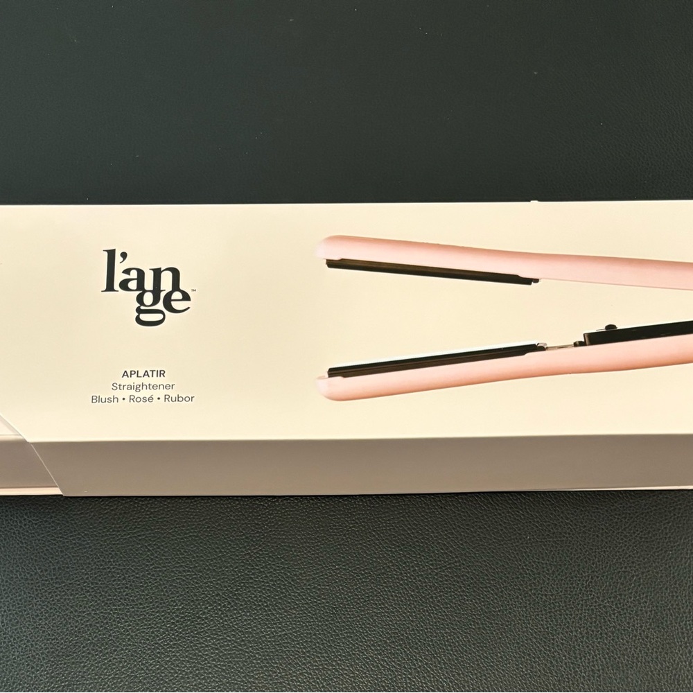 L'ange NEW APLATIR Hair Straightener- Blush Color